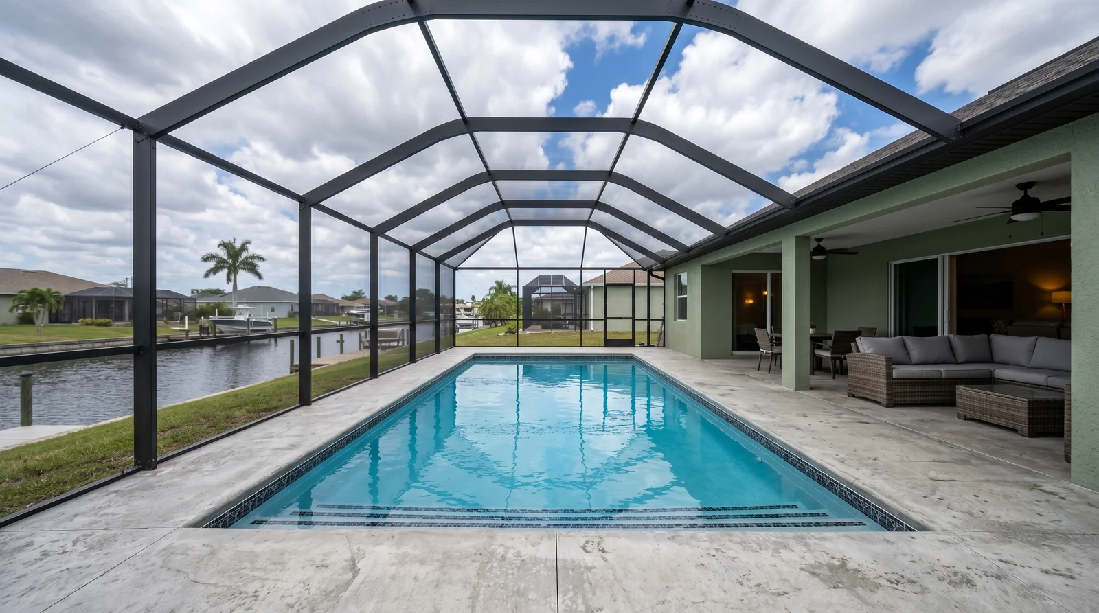Cape Coral Canal Pool